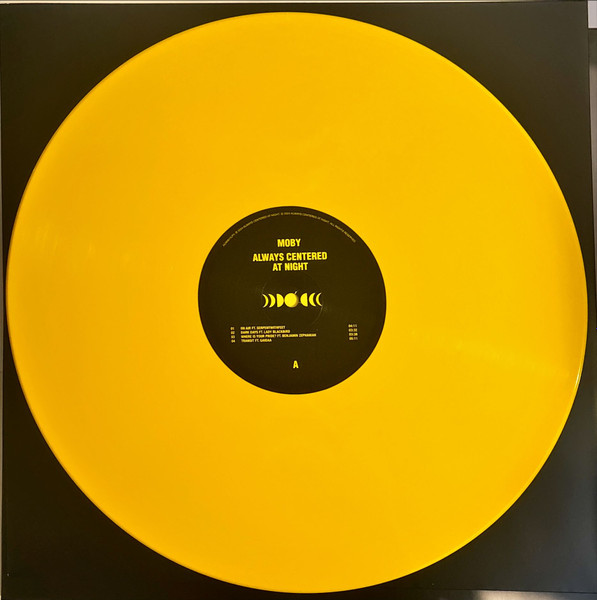 Виниловая пластинка Moby – Always Centered At Night, Coloured Yellow 2LP - рис.1