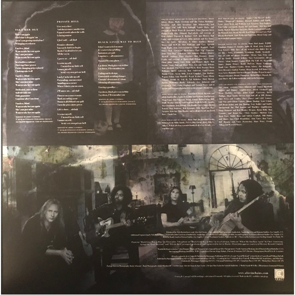 Виниловая пластинка Alice In Chains Black Gives Way To Blue LP - рис.7