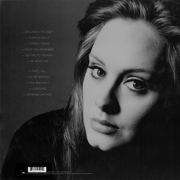 Виниловая пластинка Adele - 21 LP - рис.1