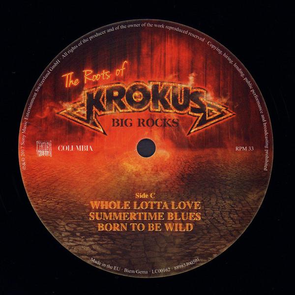 Виниловая пластинка Krokus - Big Rocks - рис.3