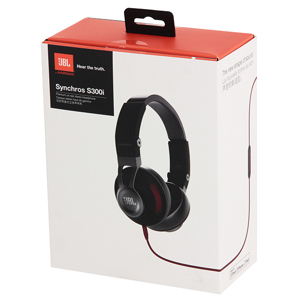 Наушники JBL Synchros S300i White Red - рис.3