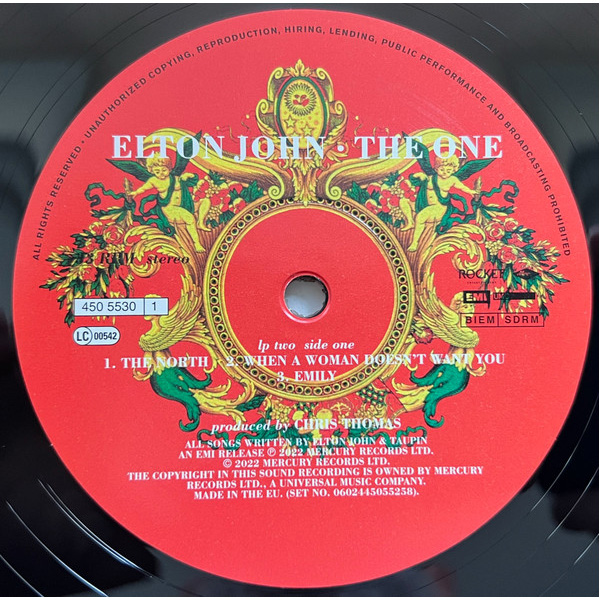 Виниловая пластинка Elton John – The One LP - рис.6