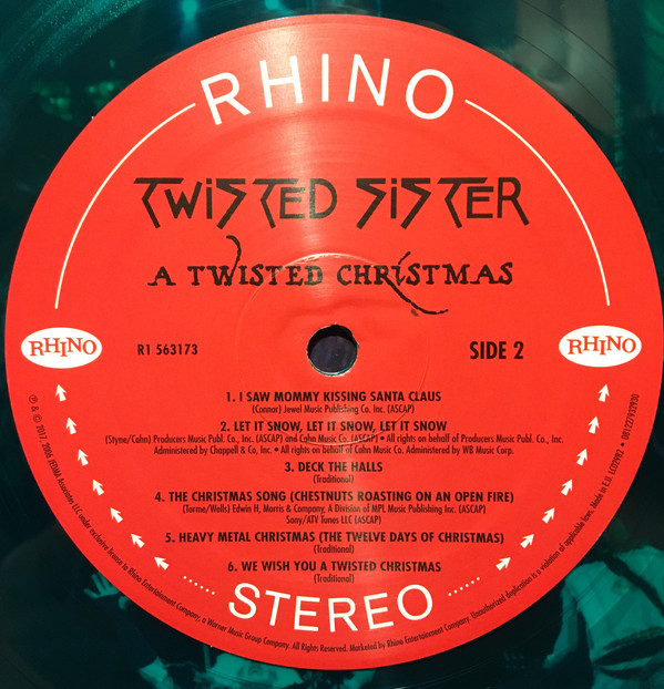 Виниловая пластинка Twisted Sister - A Twisted Christmas - рис.3