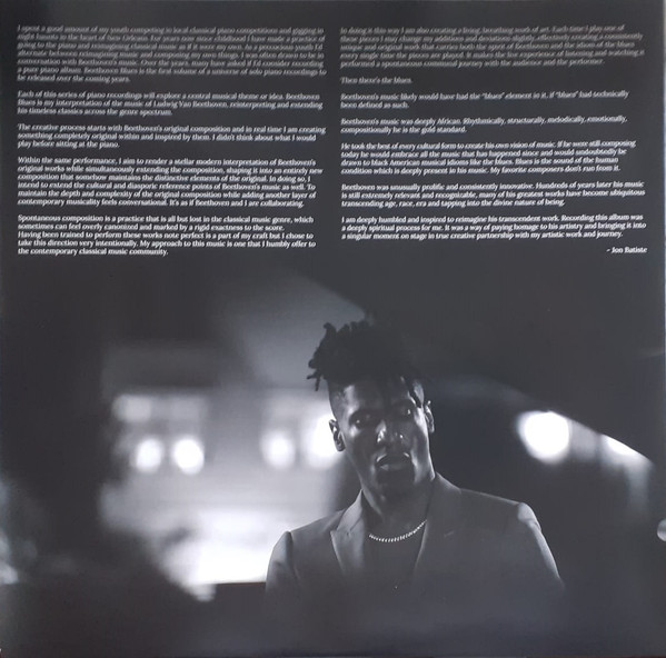 Виниловая пластинка Jon Batiste – Beethoven Blues - Batiste Piano Series, Vol. 1 LP - рис.5