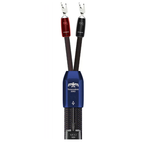 Кабель AudioQuest ThunderBird Zero Full-Range Spade 3.0 m - рис.0