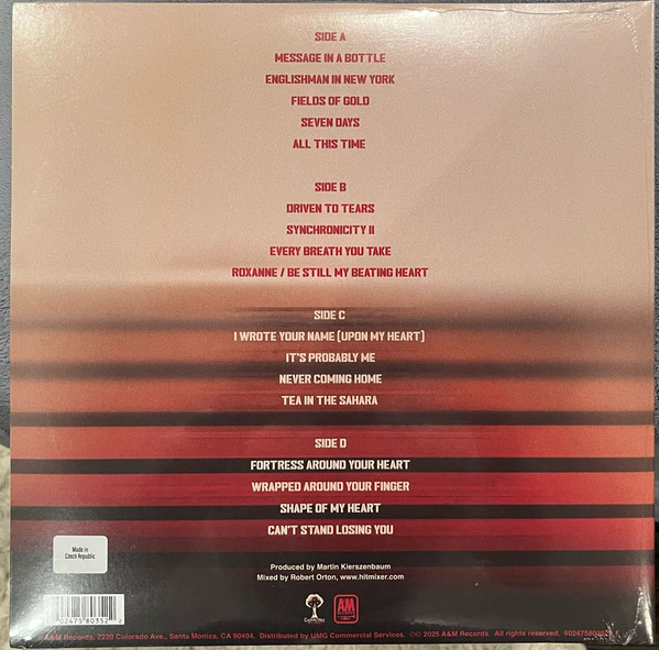 Виниловая пластинка Sting - Sting 3.0 Live - Deluxe Edition, RSD 2025 - 2LP - рис.5