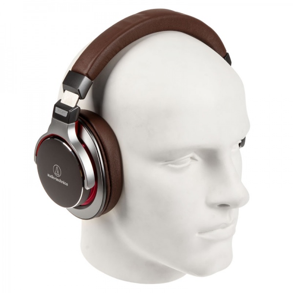 Наушники Audio-technica ATH-MSR7B GM - полноразмерные наушники, цвет бордовый (SN 89050251301989813813)_Уценка - рис.3