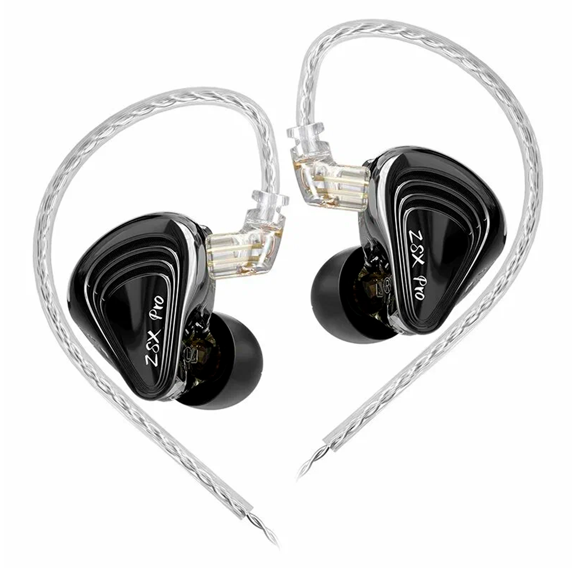 

Наушники внутриканальные KZ, Черный, ZSX Pro Without Mic Black