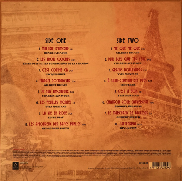 Виниловая пластинка Various – Vive La France LP - рис.1