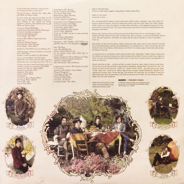 Виниловая пластинка Panic At The Disco - Pretty. Odd. - рис.3