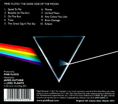 Виниловая пластинка Pink Floyd - The Dark Side Of The Moon - рис.1