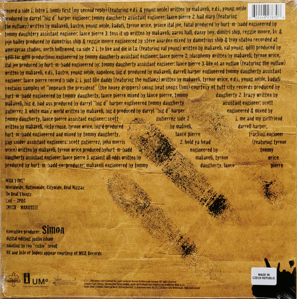 Виниловая пластинка Makaveli – The Don Killuminati (The 7 Day Theory) LP - рис.1