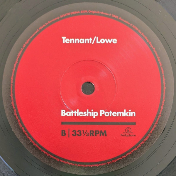 Виниловая пластинка Tennant / Lowe – Battleship Potemkin - 2LP - рис.11