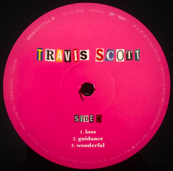 Пластинка Travis Scott - Birds In The Trap Sing Mcknight - 2LP - рис.6
