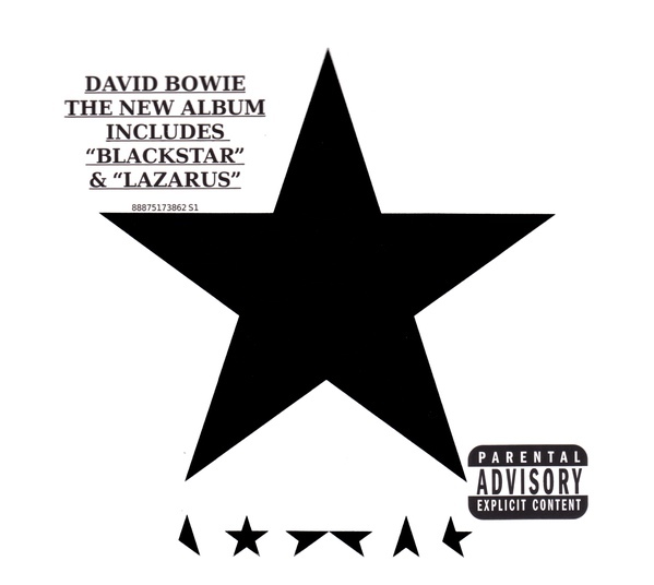 Виниловая пластинка DAVID BOWIE BLACKSTAR CD - рис.1