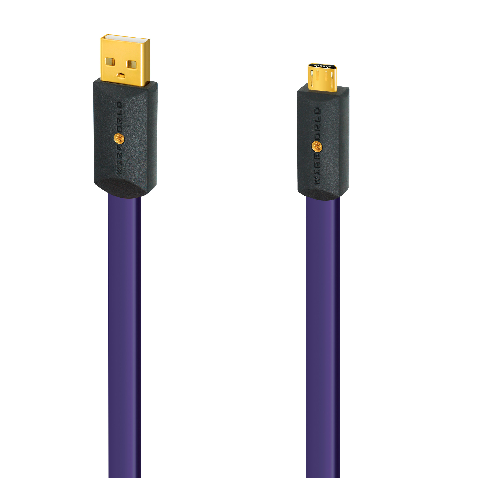Кабель Wireworld Ultraviolet 8 USB A - USB-micro 1 m - фото 1