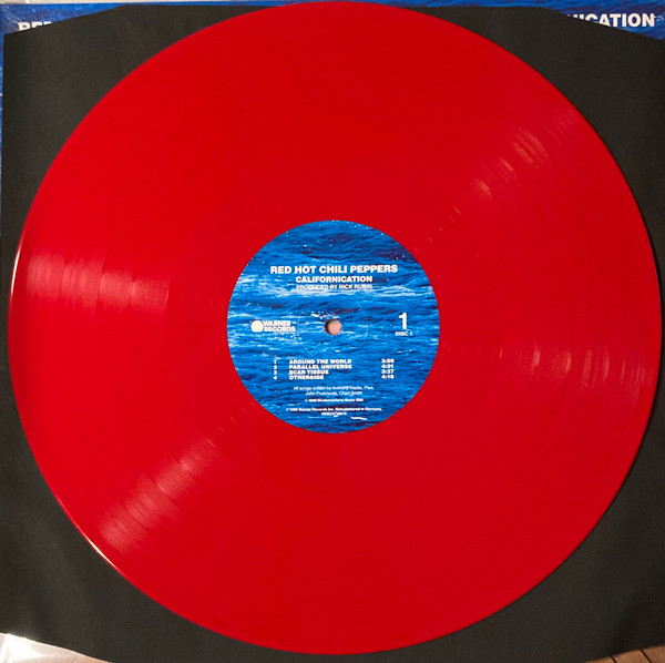 Виниловая пластинка Red Hot Chili Peppers – Californication (Coloured Red, Blue) LP - рис.2