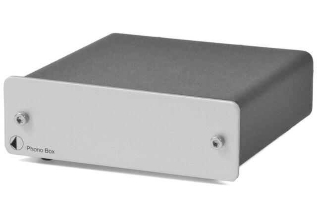 Фонокорректор Pro-Ject MM/MC PHONO BOX Silver - рис.1