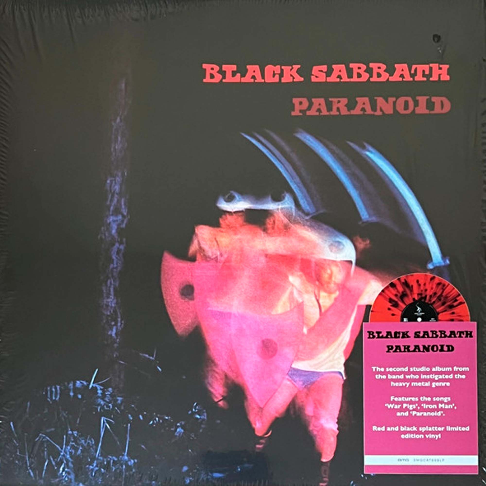 

Виниловая пластинка Black Sabbath, - Paranoid (Coloured) LP