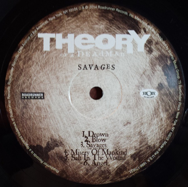 Виниловая пластинка Theory Of A Deadman - Savages - рис.2