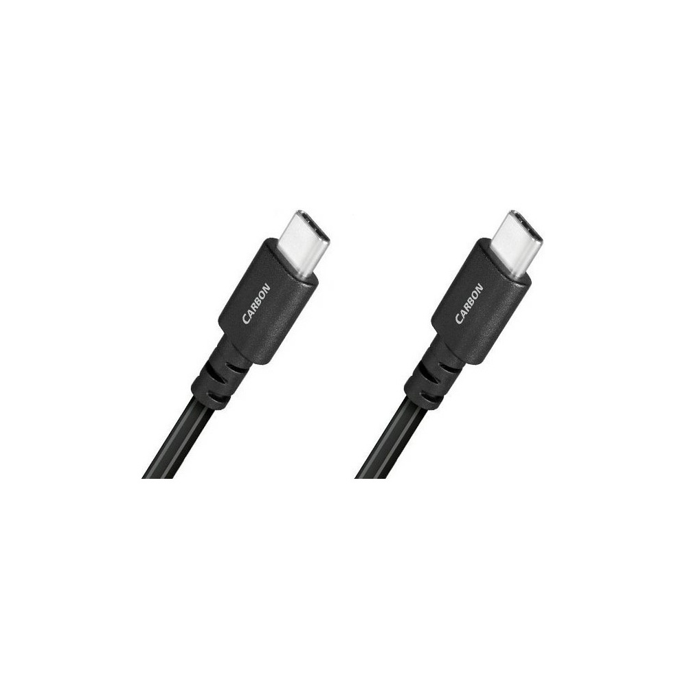 

Кабель AudioQuest, Черный;серый, Carbon USB-C - USB-C 0.75m