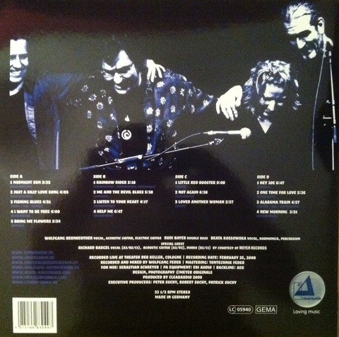 Виниловая пластинка Bernreuther / Bayer & Kossowska, United Blues Experience – The Cologne Concert - 2LP - рис.1