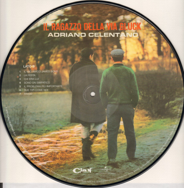 Виниловая пластинка Adriano Celentano ‎– Il Ragazzo Della Via Gluck LP - рис.2