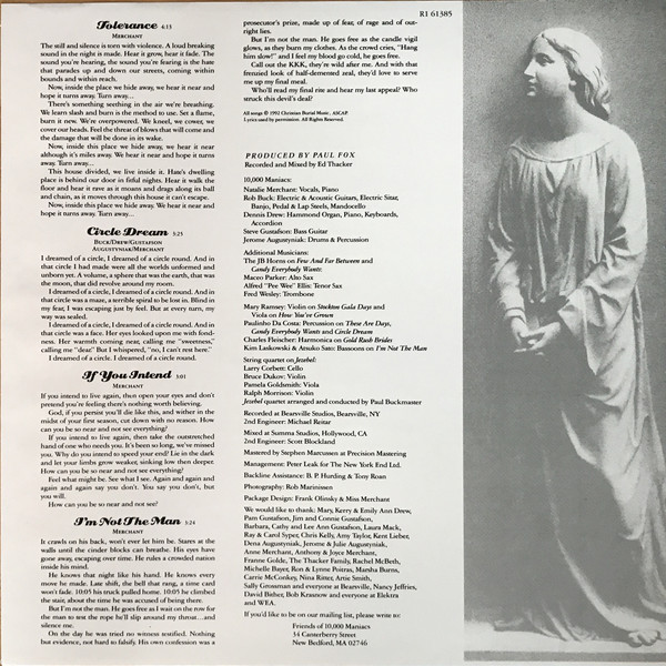 Виниловая пластинка 10,000 Maniacs - Our Time In Eden - рис.3