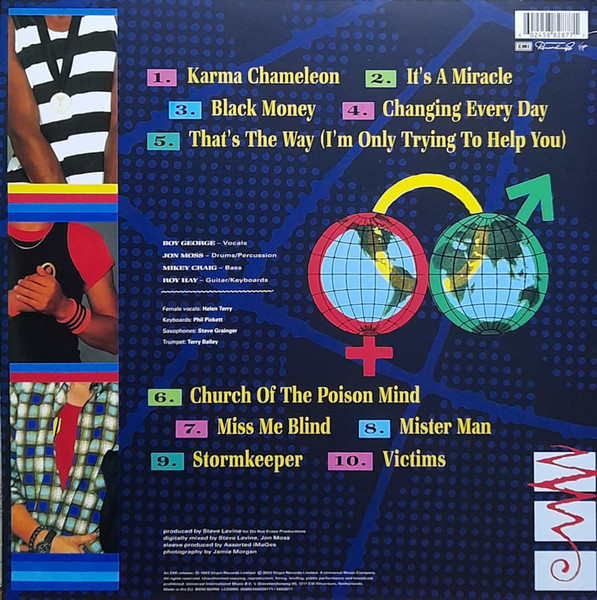 Виниловая пластинка Culture Club – Colour By Numbers (Light Blue) LP - рис.1