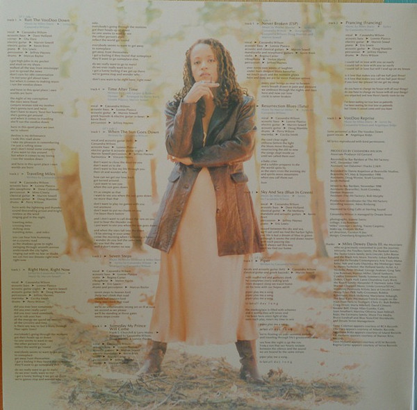 Виниловая пластинка Cassandra Wilson - Traveling Miles - рис.3