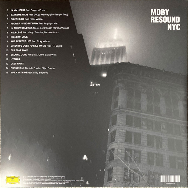 Виниловая пластинка Moby - Resound Nyc Crystal Clear LP - рис.7