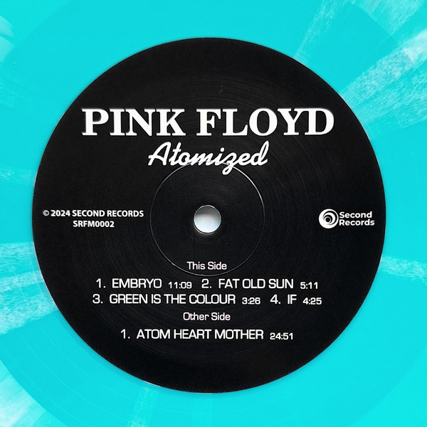 Виниловая пластинка Pink Floyd - Atomized - BBC Paris Theatre, London 1970 (coloured) LP - рис.3