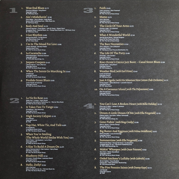 Виниловая пластинка Louis Armstrong – Collected 2LP - рис.6