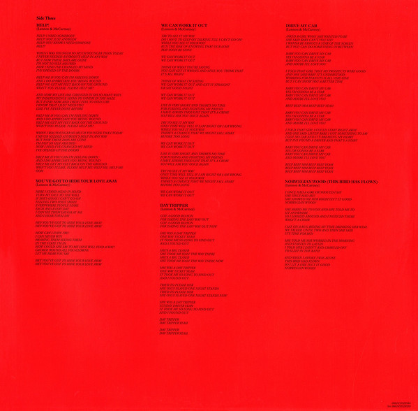 Виниловая пластинка The Beatles – 1962-1966 - 3LP - рис.12