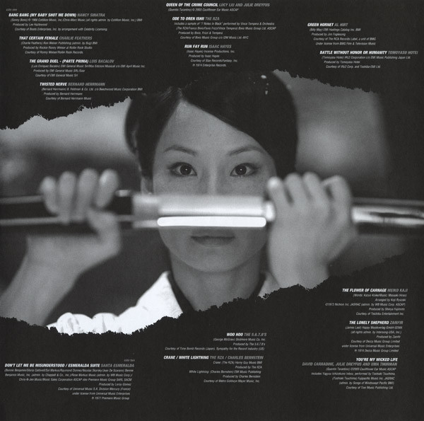 Виниловая пластинка Various – Kill Bill Vol. 1 - Original Soundtrack LP - рис.3