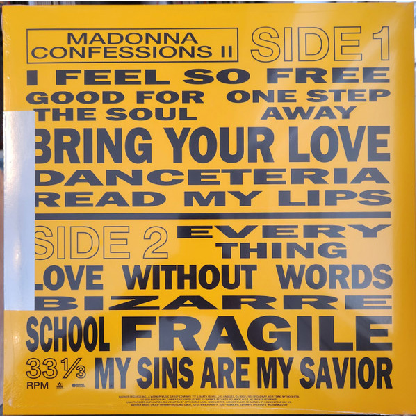 Виниловая пластинка MADONNA Confessions II (Neon Pink) LP - рис.3