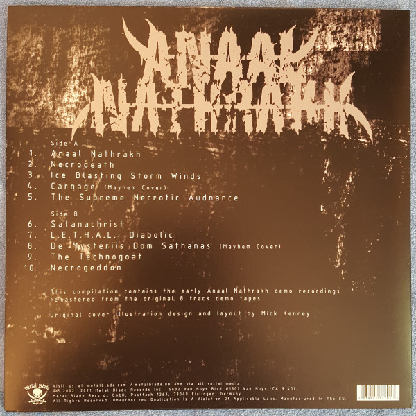 Виниловая пластинка Anaal Nathrakh - Total Fucking Necro LP - рис.1