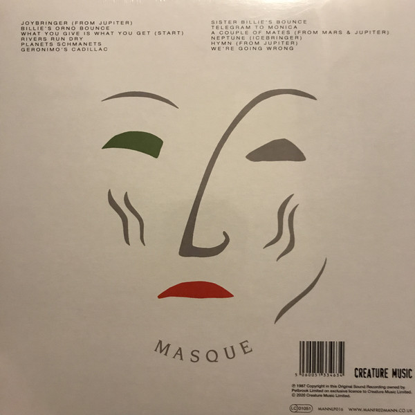 Виниловая пластинка Manfred Mann's Earth Band - Masque (Songs And Planets) LP - рис.1