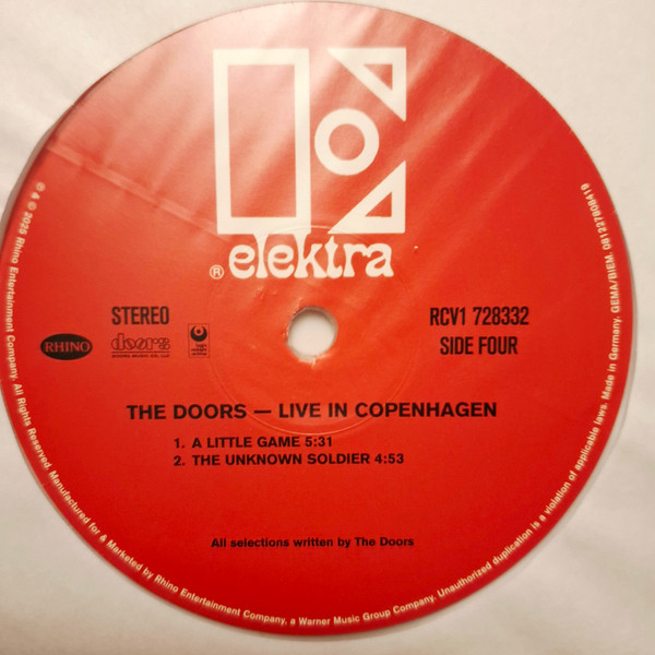 Виниловая пластинка The Doors – Live In Copenhagen (coloured) - 2LP - рис.9