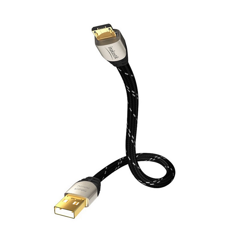 Кабель Inakustik Exzellenz High Speed Micro USB 2.0 1.5m - фото 1