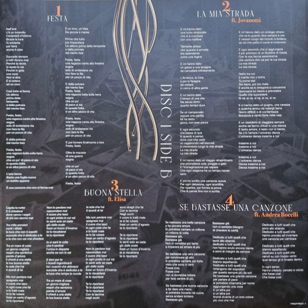 Виниловая пластинка Eros Ramazzotti – Una storia importante (Italian) - 2LP - рис.5