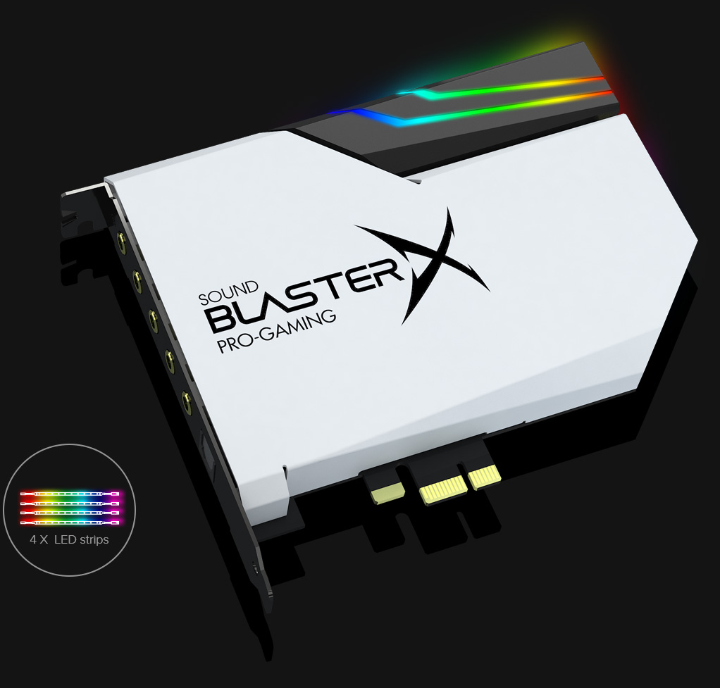 Внешняя звуковая карта creative sound blaster x5
