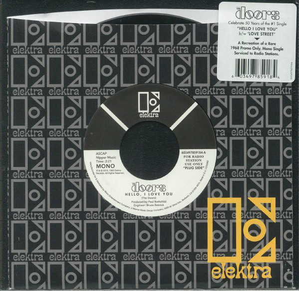 Виниловая пластинка The Doors - Hello, I Love You Love Street - рис.0