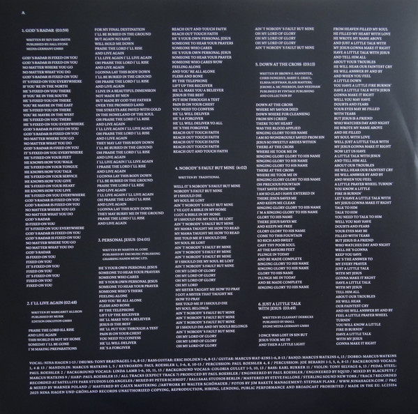 Виниловая пластинка Nina Hagen – Personal Jesus (15th Anniversary) White LP - рис.7