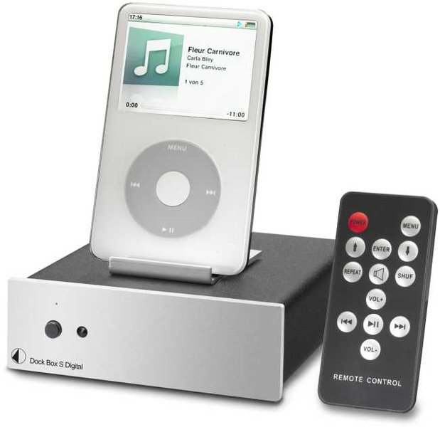 Док-станция Pro-Ject DOCK BOX S Digital Silver - рис.1