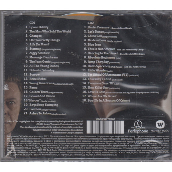 CD-диск David Bowie - Nothing Has Changed. - рис.3