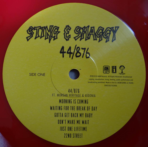 Виниловая пластинка Sting; Shaggy - 44876 - рис.2