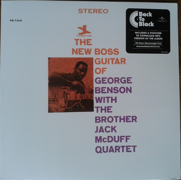 Виниловая пластинка George Benson; The Brother Jack McDuff Quartet - The New Boss Guitar Of George Benson - рис.0