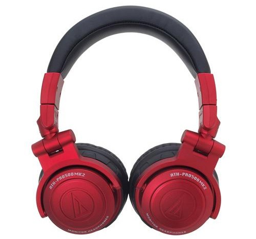 Наушники для DJ Audio-Technica ATH-PRO 500 MK2 Red - рис.1