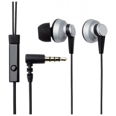 Наушники Elecom IPIN300 Silver - рис.0